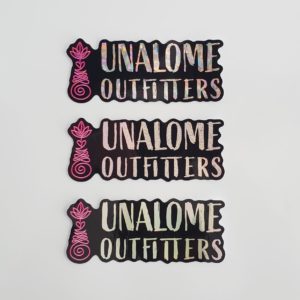 Unalome Outfitters Sparkle Stickers