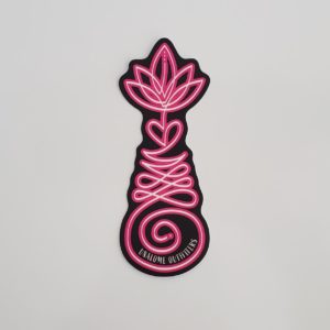 Unalome Outfitters Glow Logo Sticker