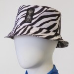 Wild Zebra Reversible Bucket Hat