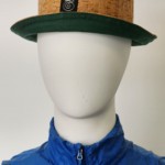 Cork / Canvas Bucket Hat (cork/forest green)