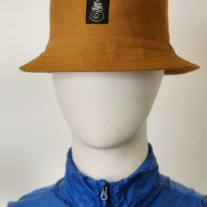 Unalome Outfitters Tobacco Canvas Bucket Hat