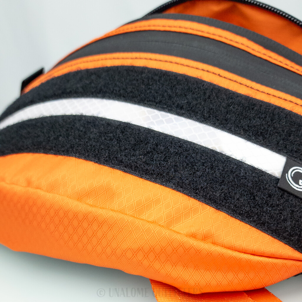 Retro Sling Bag Close-up Orange