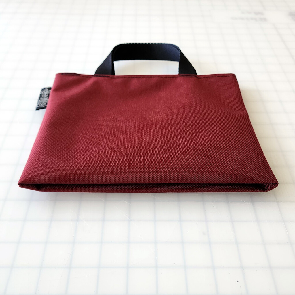 Maroon Simple Mini Tote Bag