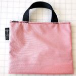 Simple Mini Tote (Pink/Black)